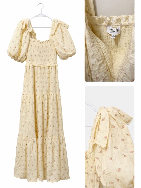 Worth Dresses & Skirts - Worth Butter Floral Cotton Midi Dress